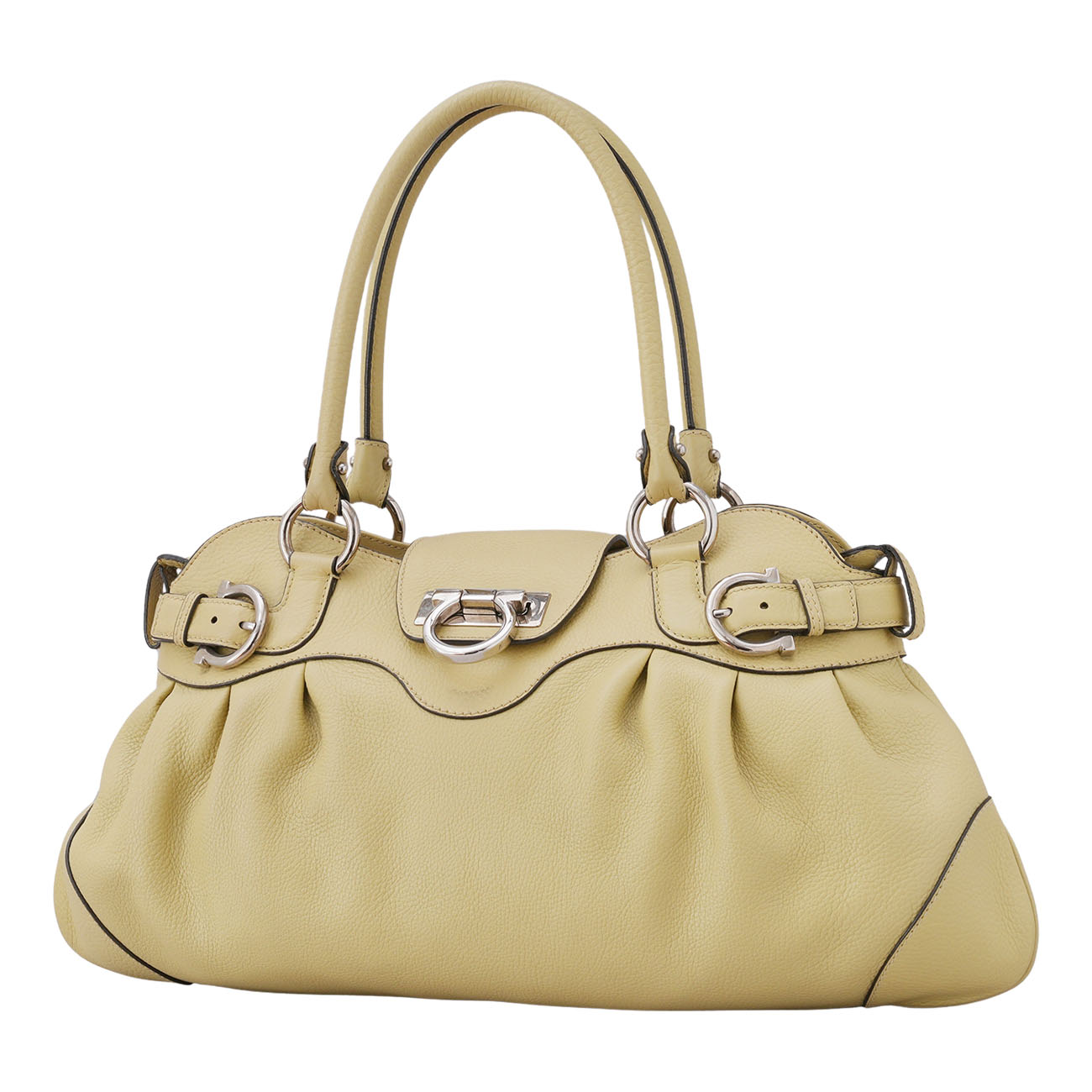 FERRAGAMO(USED)페레가모 간치니 토트백